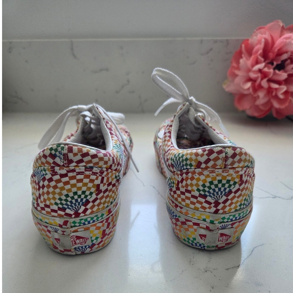 Vans Old Skool Platform Pride Rainbow Unisex Womens Sz 8 Mens Sz‎ 6.5 - Picture 6 of 9